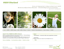 Tablet Screenshot of mbsr-oberland.de